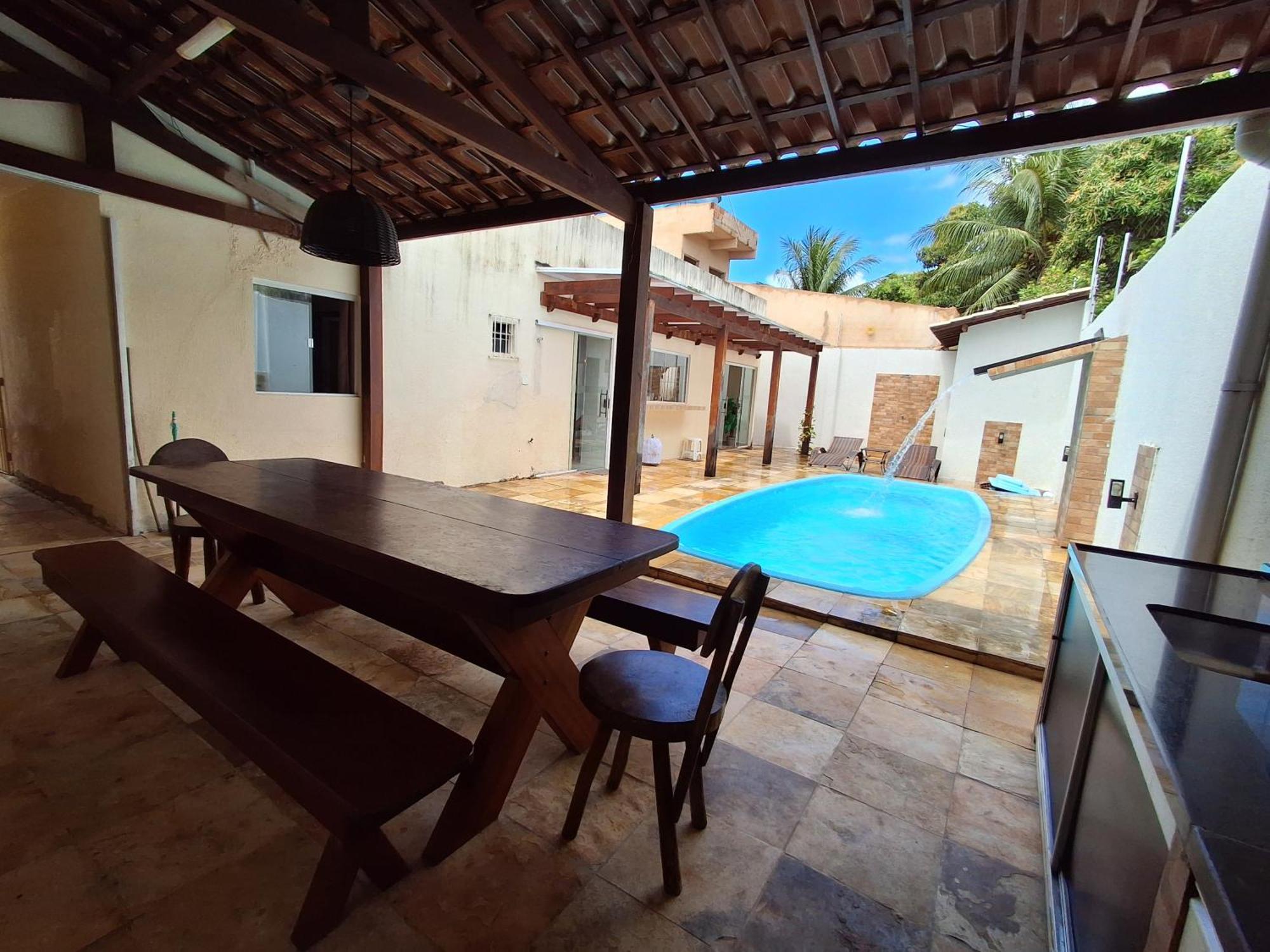 Casa Com Piscina Na Praia De Peroba 마라고지 외부 사진